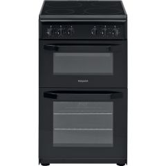 Hotpoint HD5V92KCB/UK Cooker - Black