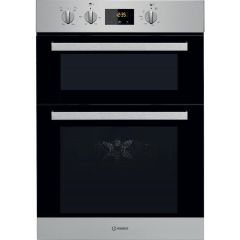 Indesit Aria IDD 6340 IX Electric Double Built-in Oven in Stainless Steel