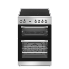 Creda CP60TCS Creda Cp60tcs 60Cm Electric Freestanding Double Oven -Silver