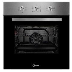 Midea MBO65M90M1-X Midea Stainless Steel Single Fan Oven