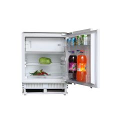 Teknix BITKUR2 Built In Fridge With Ice Box - Integrated Undercounter Fridge, 4* Ice Box, F Rated, S