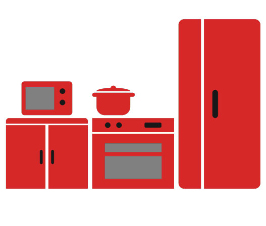 Statesman BU60LF4 (DNO)60CM INTEGRATED UNDER COUNTER LARDER FRIDGE